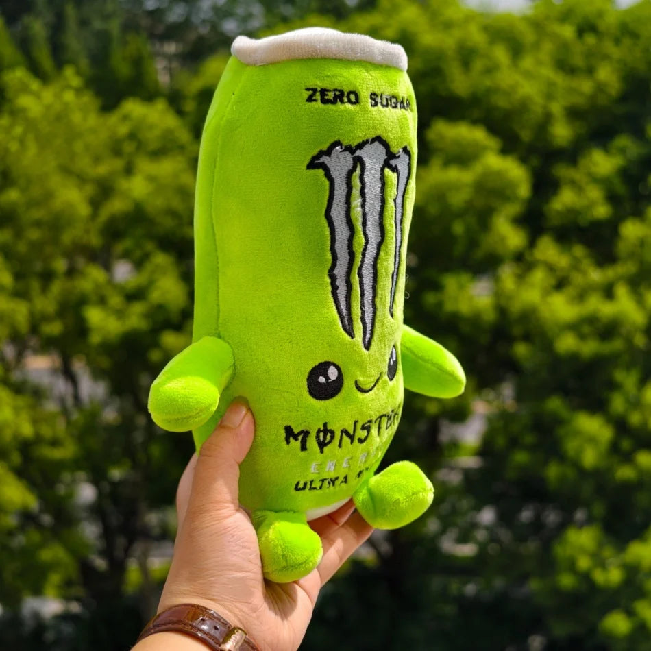 Energy Drink Can Plush Toy